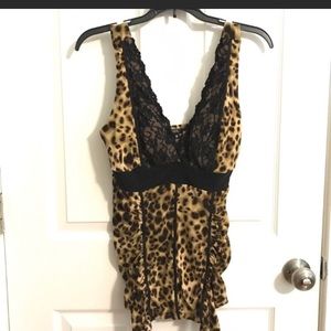 Cheetah Print Top
